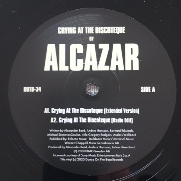 Alcazar - Crying At The Discoteque - Imagen 2