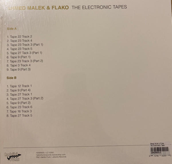 Ahmed Malek - التسجيلات الإلكترونية = The Electronic Tapes - Imagen 2